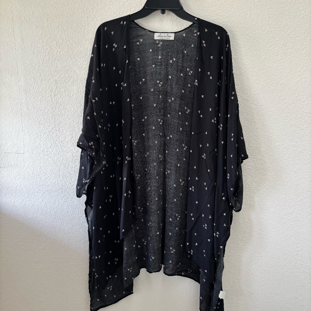 EDEN IN LOVE Printed Kimono